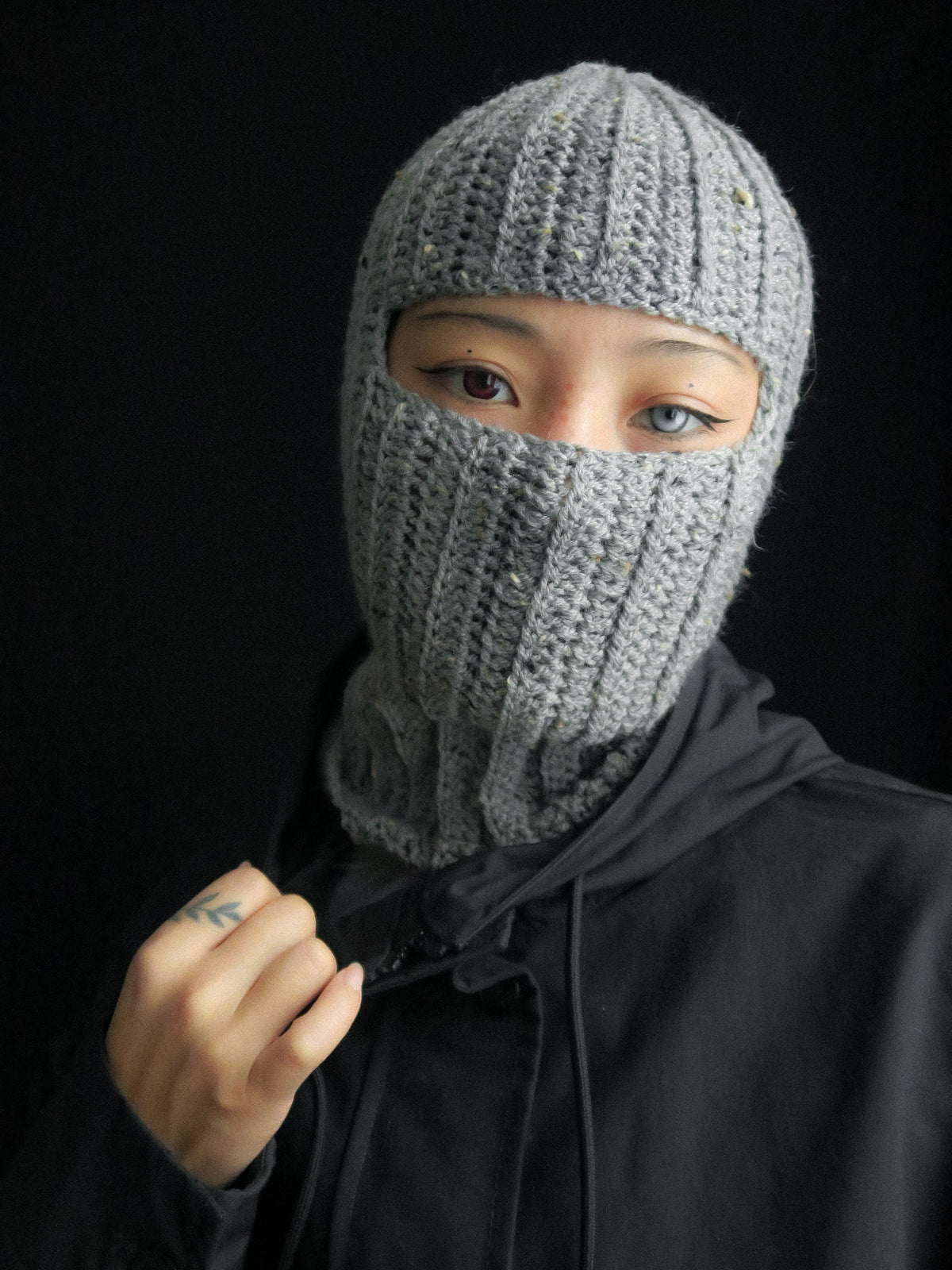 2 in 1 Balaclava Grey