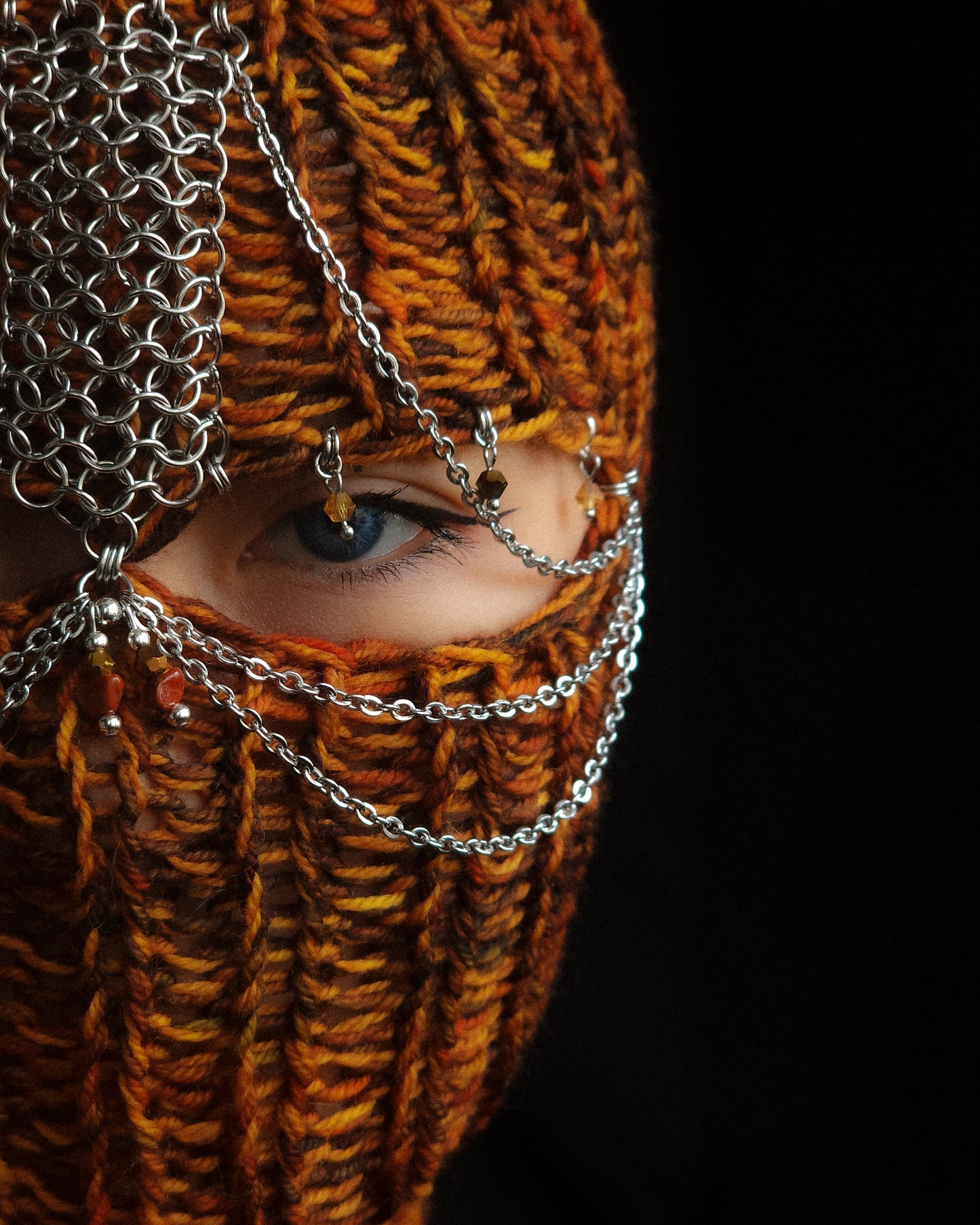 Vulcan Armor Knight Knitted Balaclava