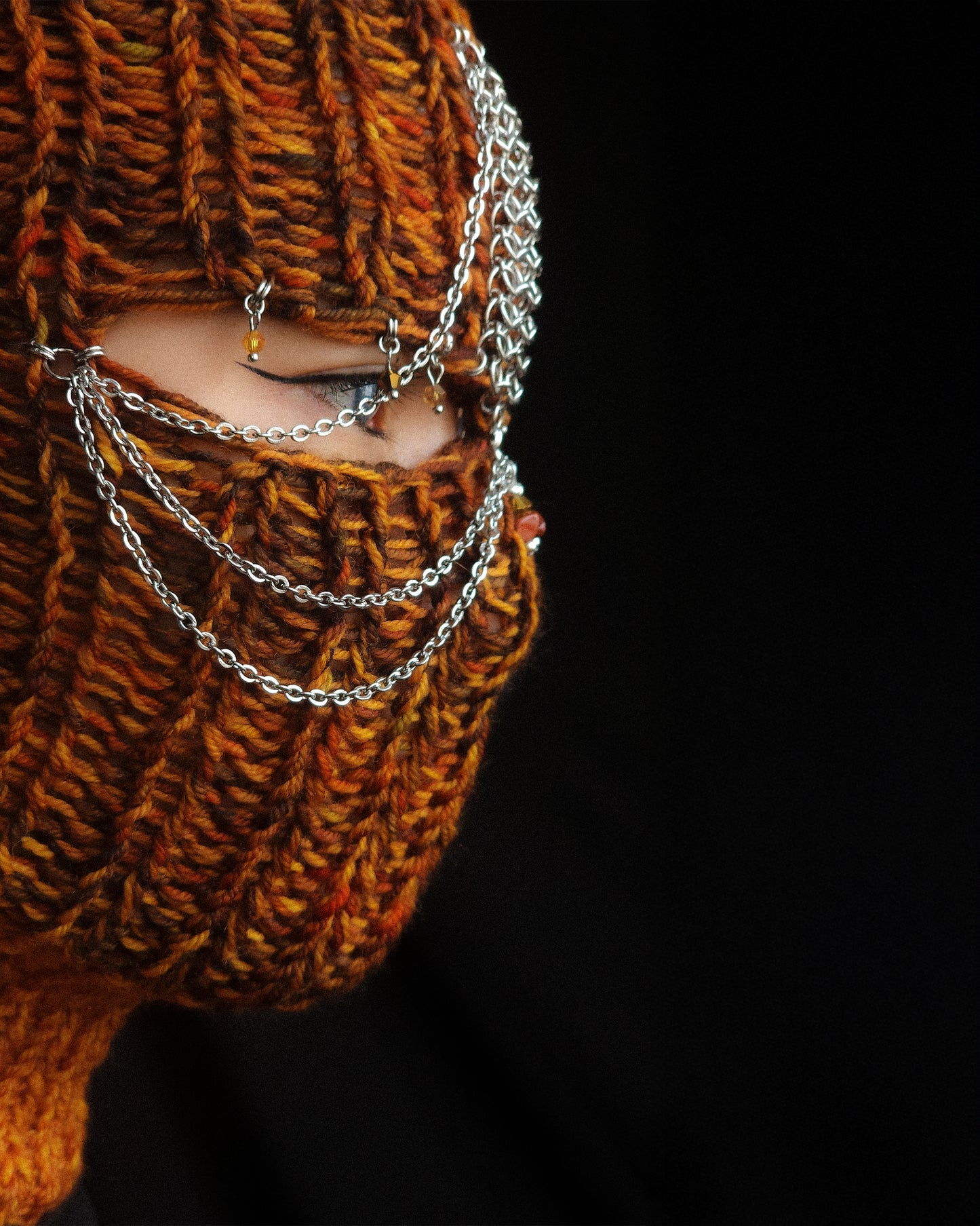 Vulcan Armor Knight Knitted Balaclava
