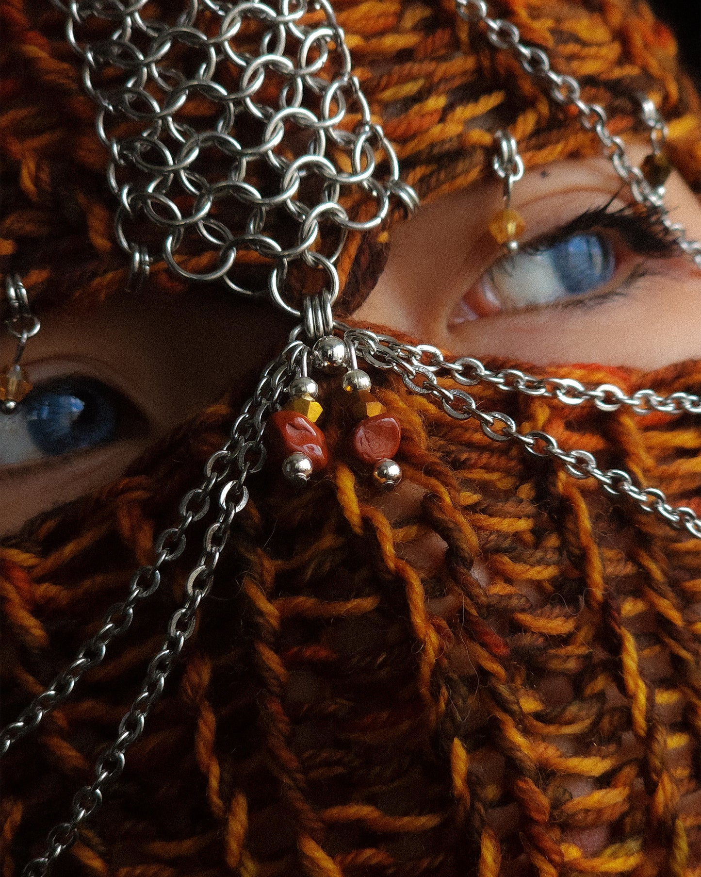 Vulcan Armor Knight Knitted Balaclava