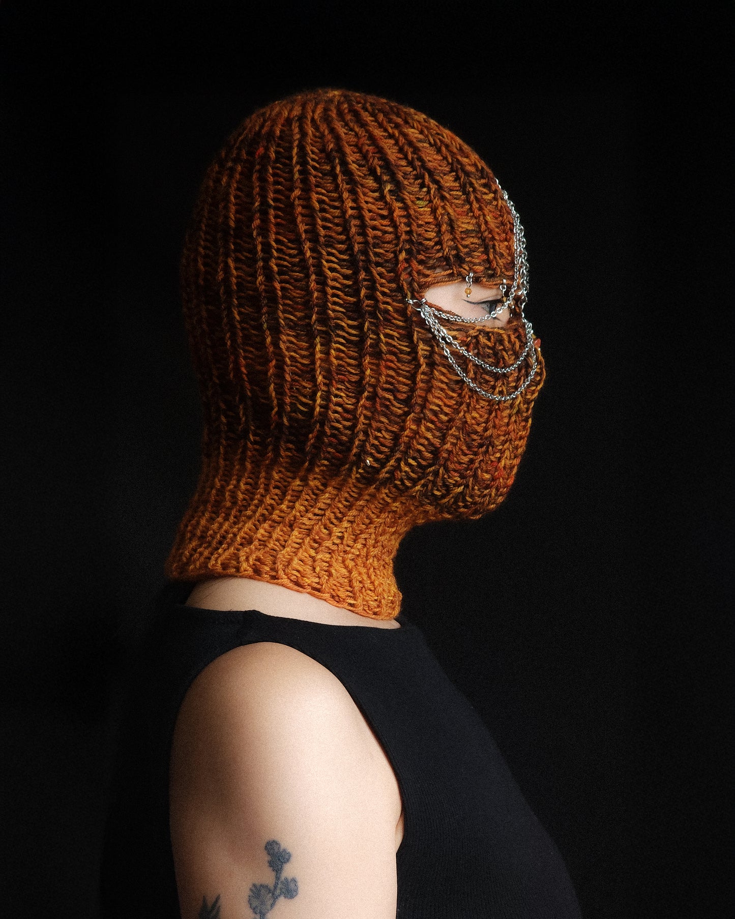 Vulcan Armor Knight Knitted Balaclava
