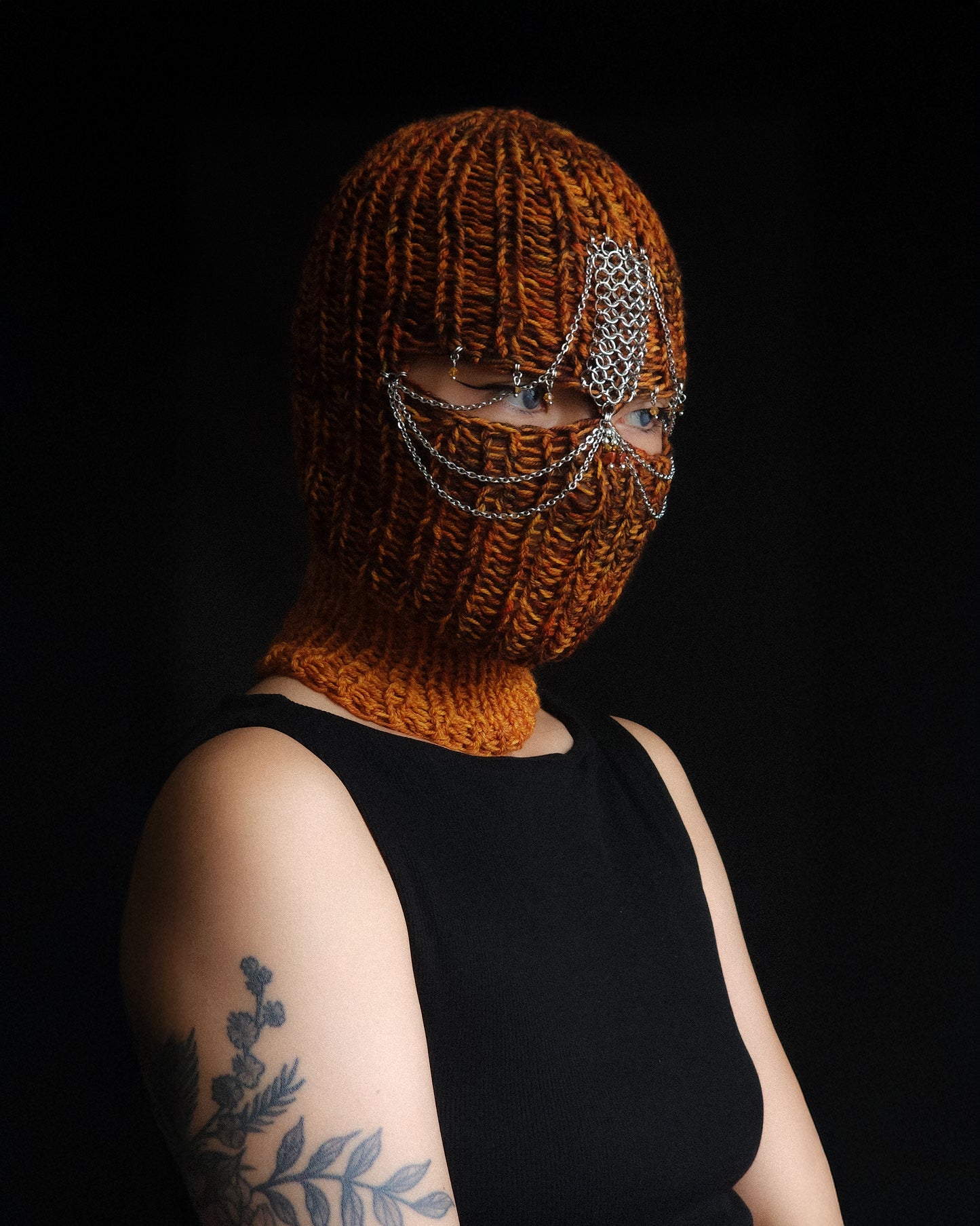 Vulcan Armor Knight Knitted Balaclava