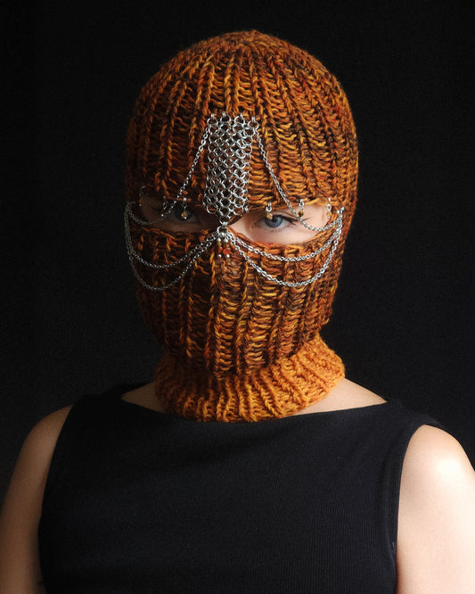 Vulcan Armor Knight Knitted Balaclava