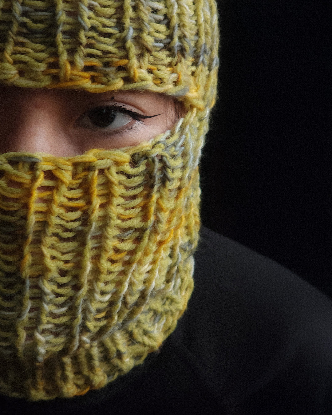 Citrus Knitted Balaclava