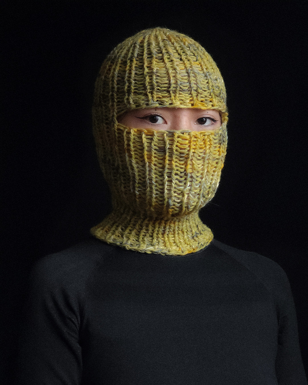 Citrus Knitted Balaclava