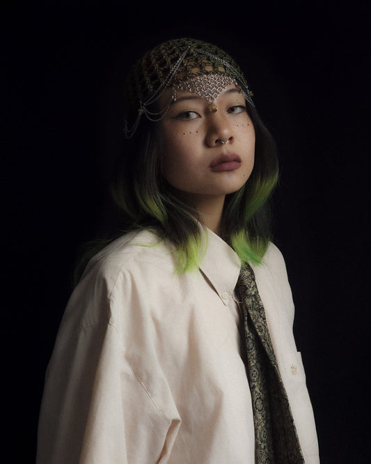 Petrichor Knight fishnet hat