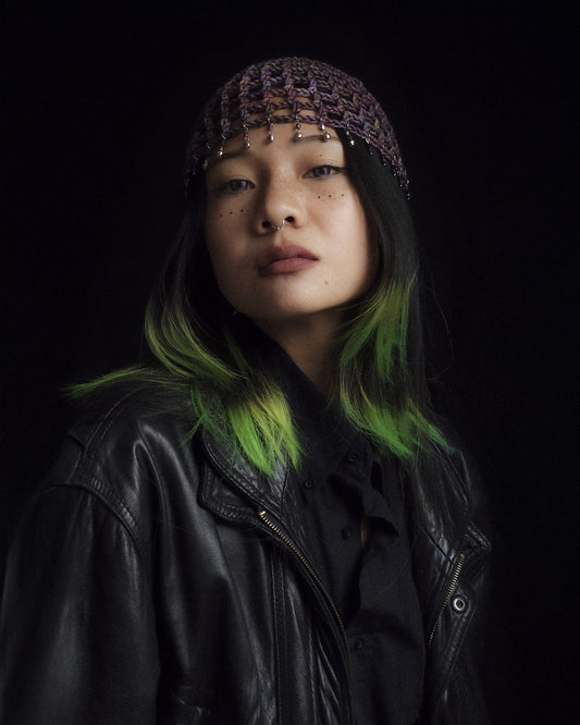 Tinkling Hortensia fishnet hat